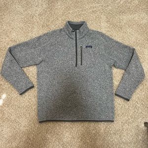 Patagonia Better Sweater 1/4 Zip Jacket Size Large